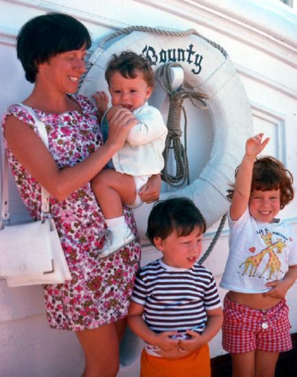   at Xmas-time 1974 in St. Petersburg, Florida